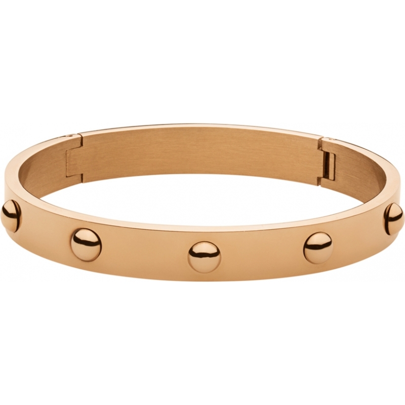 Dyrberg Kern Ladies Dott I Rose Gold Steel Bangle