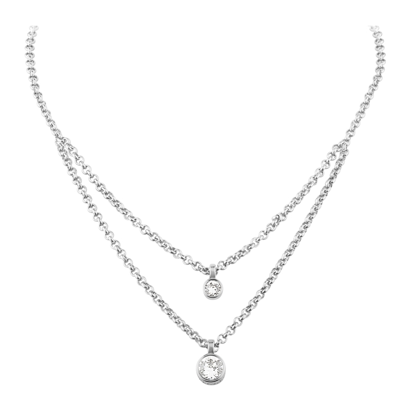 Dyrberg Kern Ladies Fulli Silver Necklace