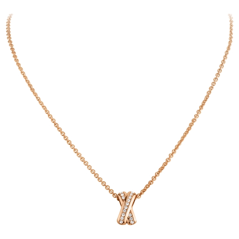 Dyrberg Kern Ladies June Rose Gold Necklace