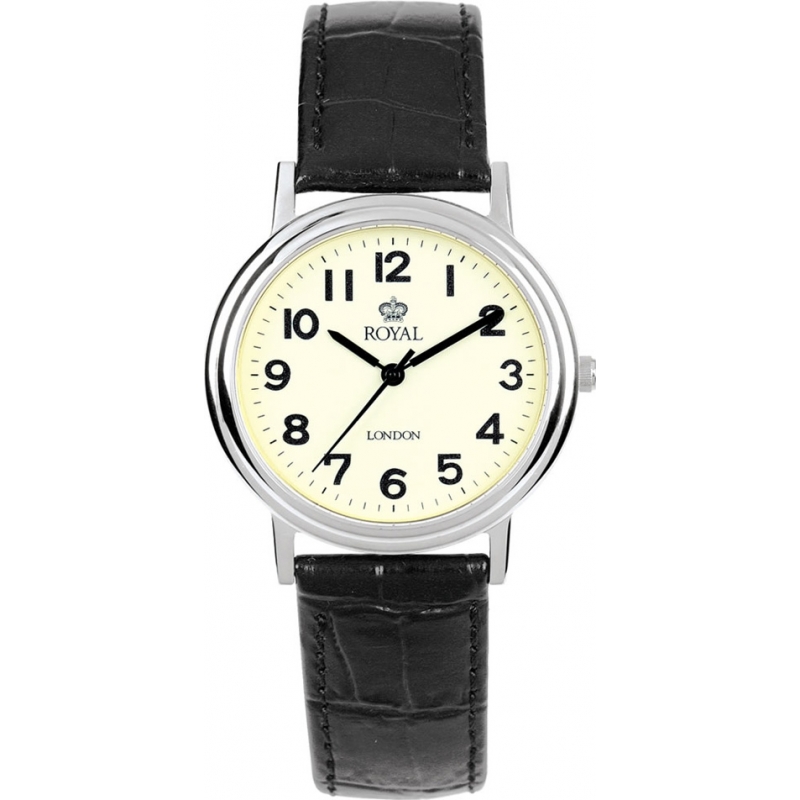 Royal London Mens Classic Quartz Black Watch