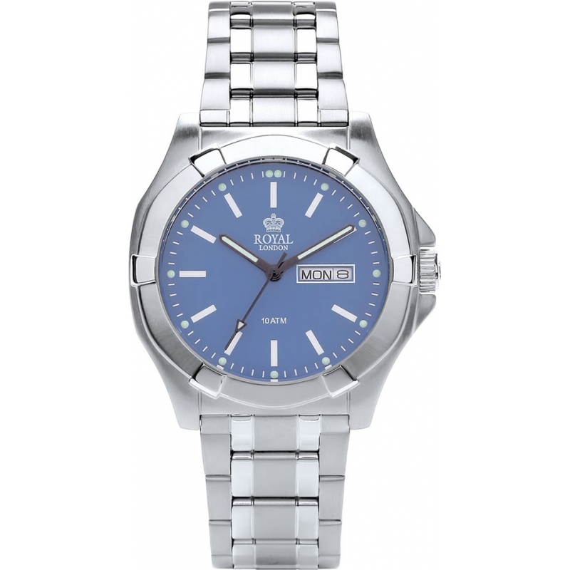 Royal London Mens Classic Silver Workhorse Watch