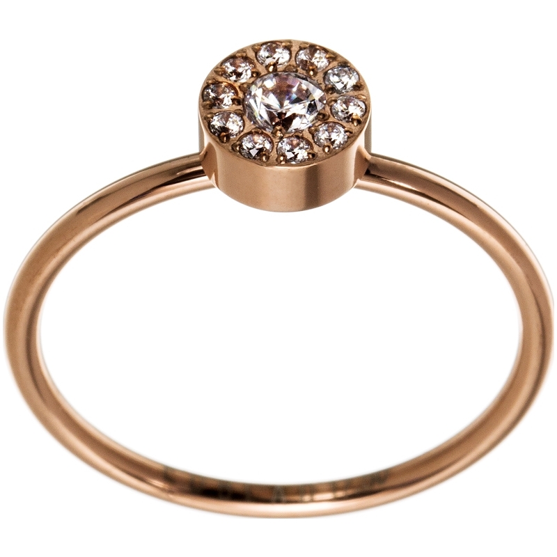 Edblad Ladies Size Q (L) Thassos Mini Rose Gold Ring