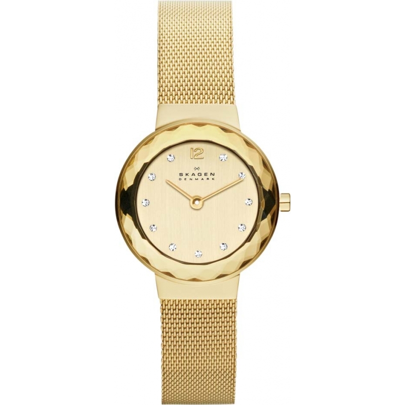 Skagen Ladies Klassik Gold Mesh Watch