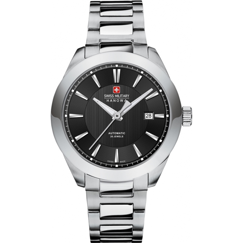 Swiss Military Mens Pegasus Steel Automatic Watch