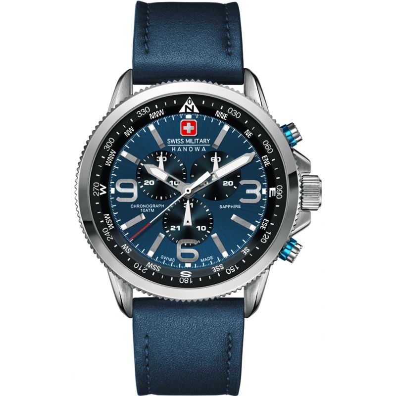 Swiss Military Mens Arrow Chrono Blue Watch