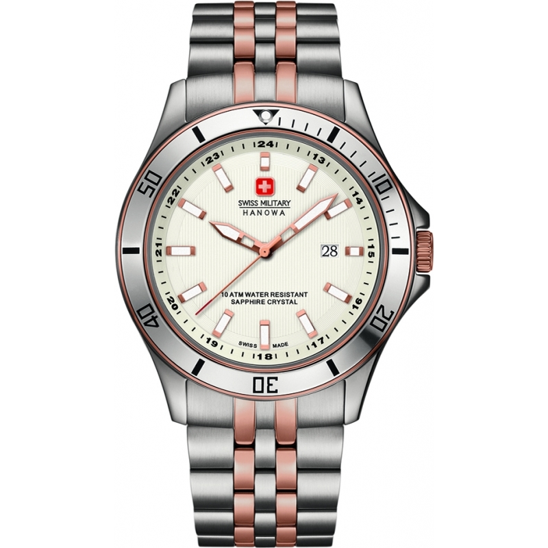 Swiss Military Mens Flagship Two Tone Watch