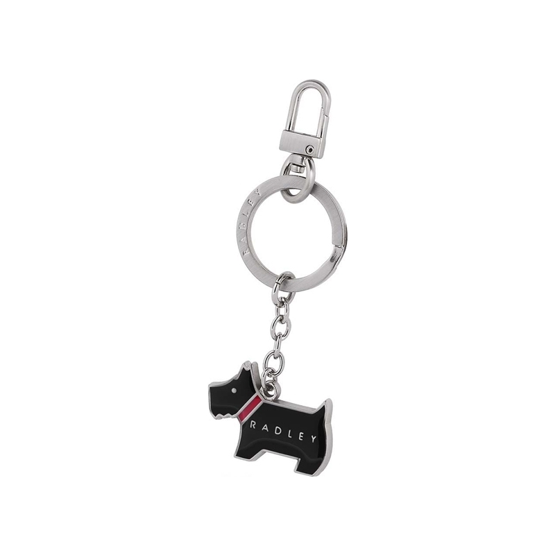 Radley Keyring with Black Scottie Dog Charm