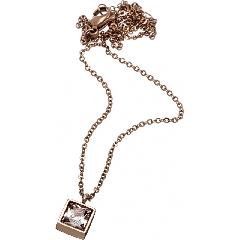 Edblad Ladies Quadrat Rose Gold Necklace