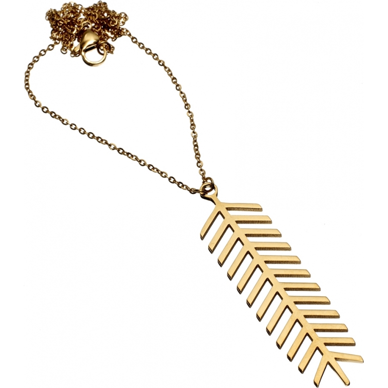 Edblad Ladies Palm Gold Plated Necklace