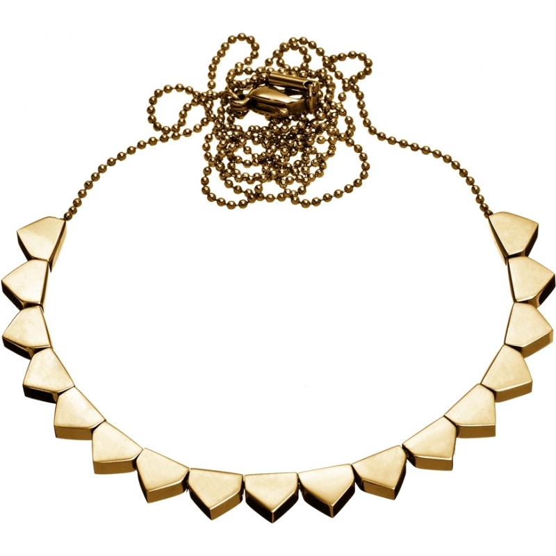 Edblad Ladies Trondheim Short Gold Plated Necklace