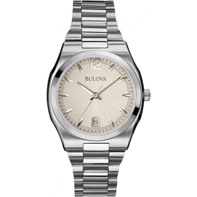 Bulova Ladies Dress Silver Steel Bracelet Watch