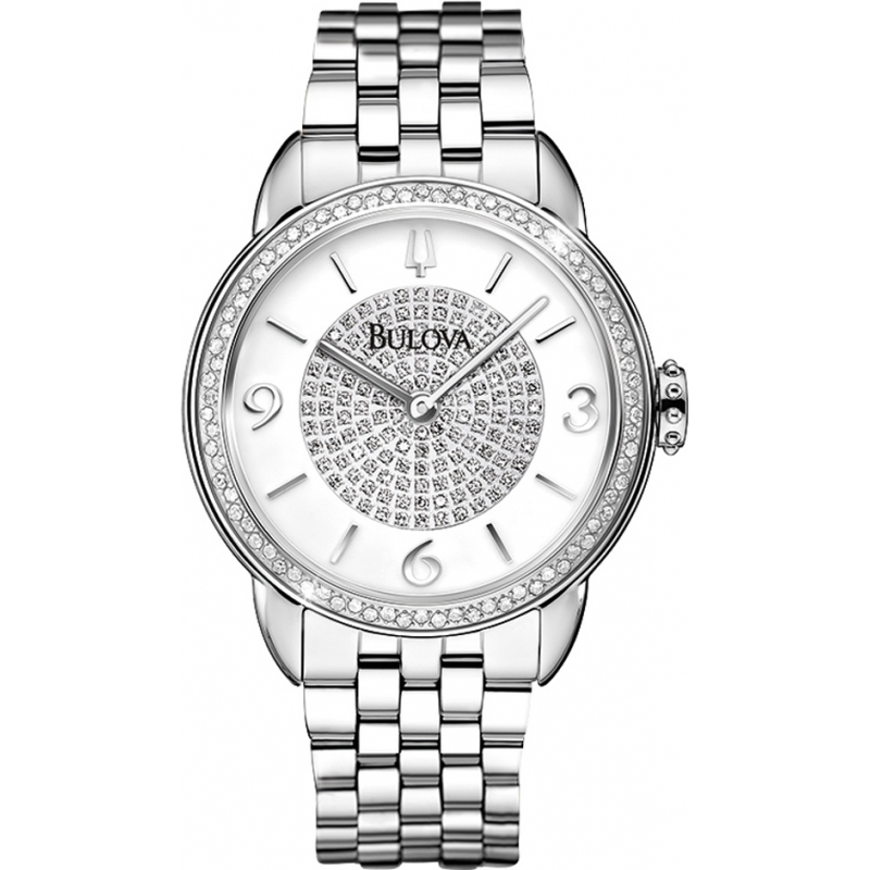 Bulova Ladies Silver Steel Bracelet Watch