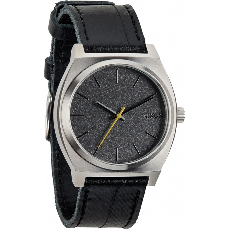 Nixon Mens Time Teller Black Tape Watch