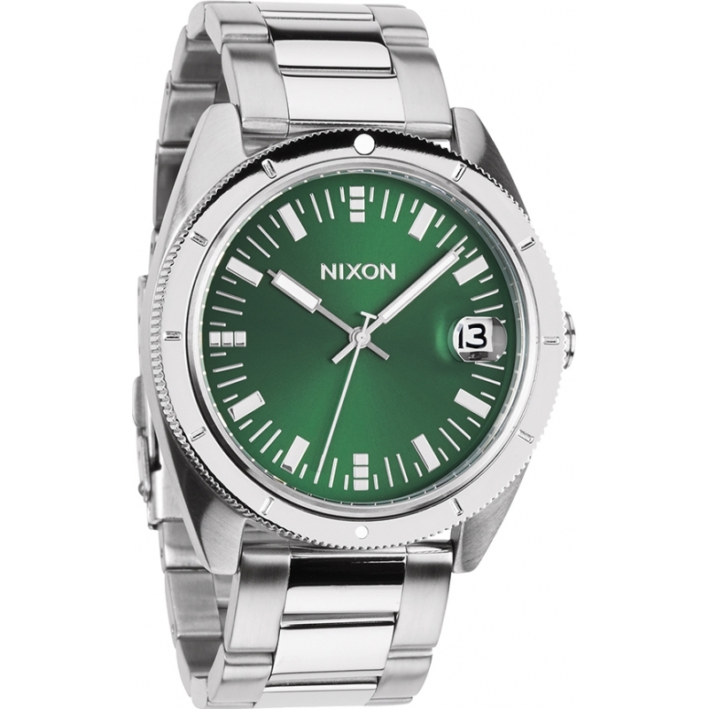 Nixon Mens Rover SS II Green Sunray Watch