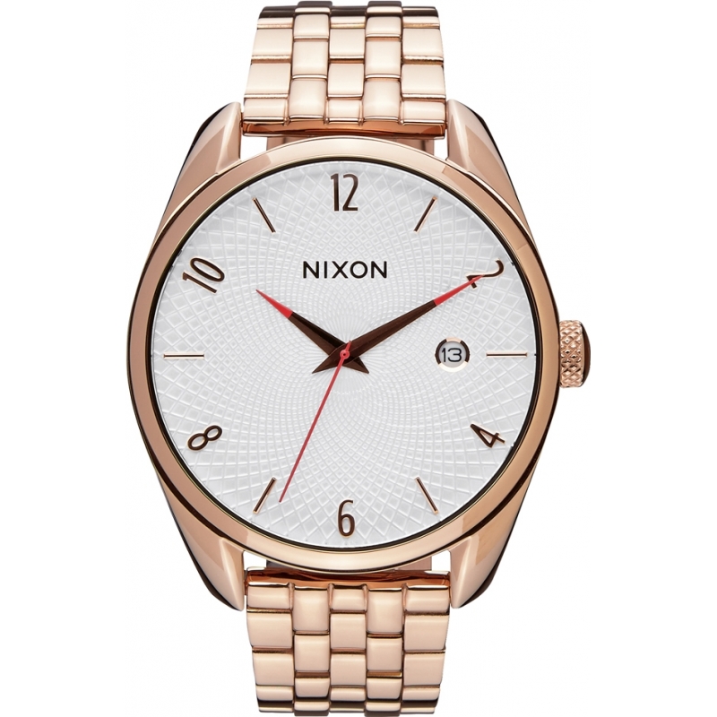 Nixon Ladies Bullet All Rose Gold Silver Watch