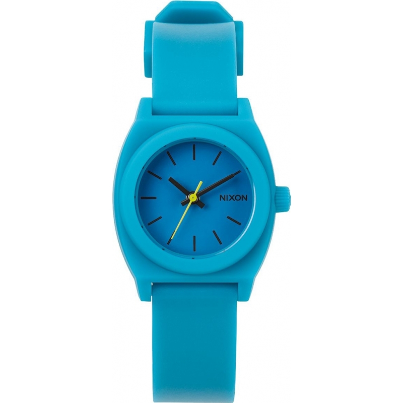 Nixon Ladies Small Time Teller P Teal Watch