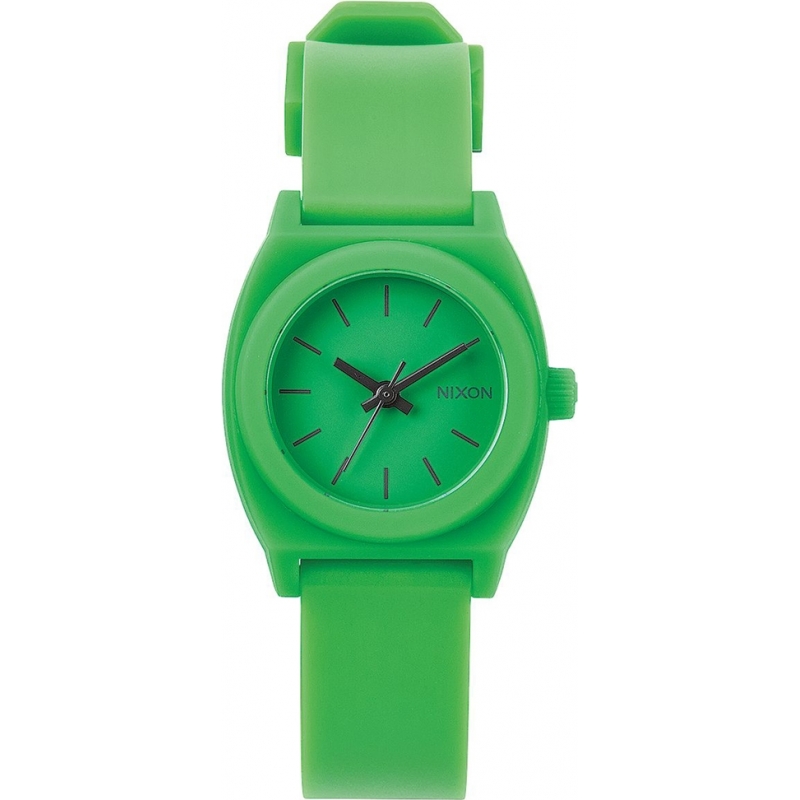Nixon Ladies Small Time Teller P Green Watch