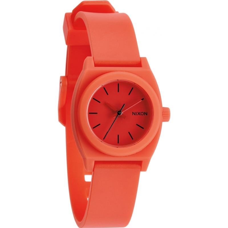 Nixon Ladies Small Time Teller P Red Pepper Watch