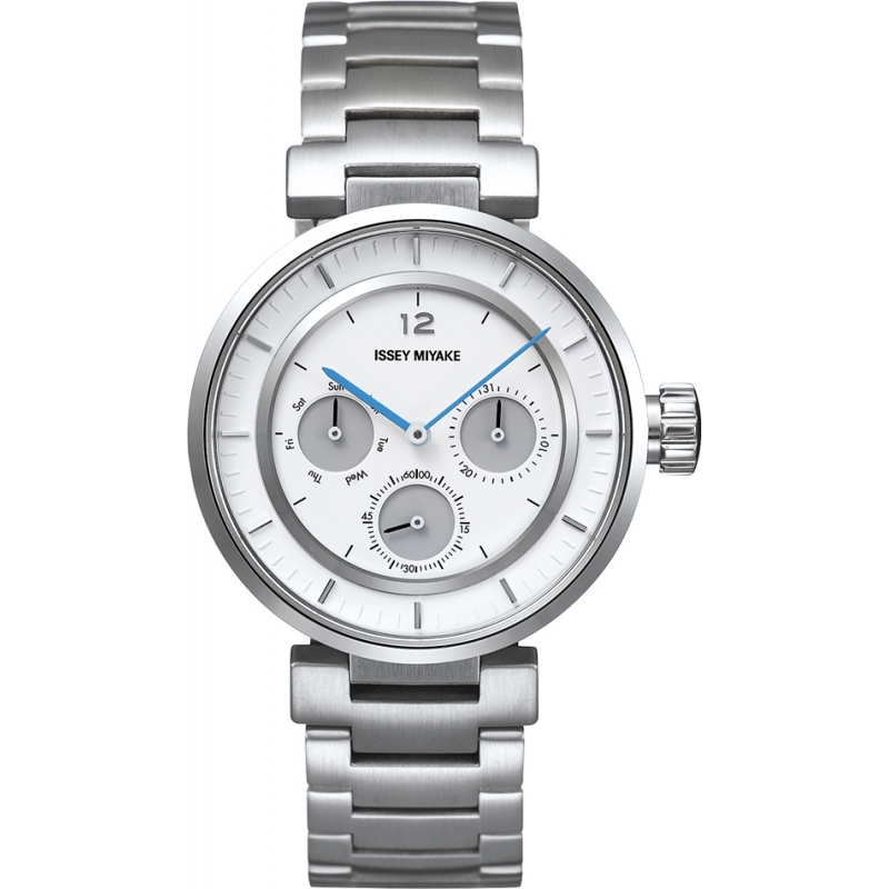 Issey Miyake W Silver Steel Bracelet Watch