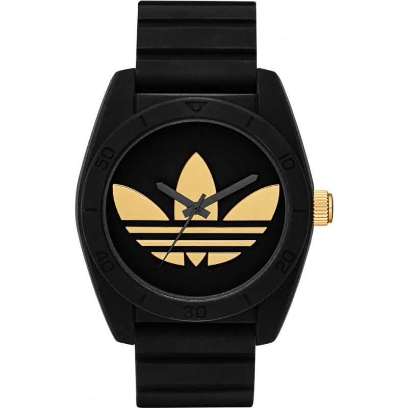 Adidas Santiago Black Gold Watch