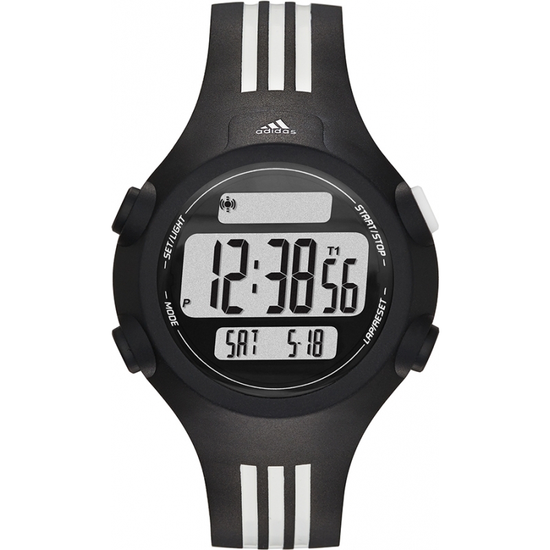 Adidas Performance Questra Midsize Black White Digital Watch