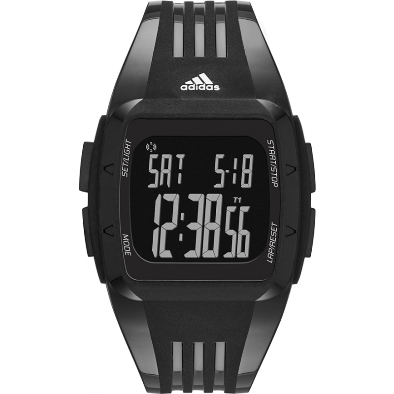 Adidas Performance Duramo Midsize All Black Digital Watch