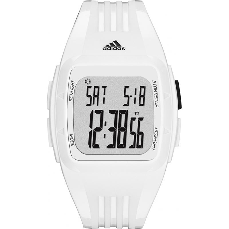 Adidas Performance Duramo Midsize White Digital Watch