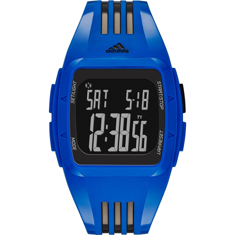 Adidas Performance Duramo Midsize Blue Digital Watch