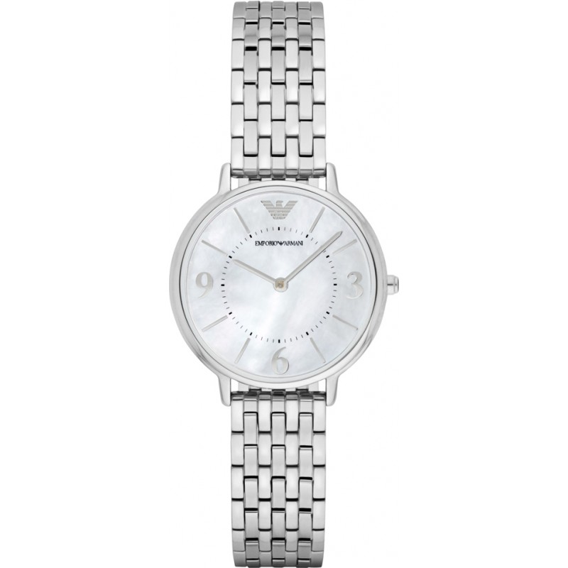 armani ladies watch blue face