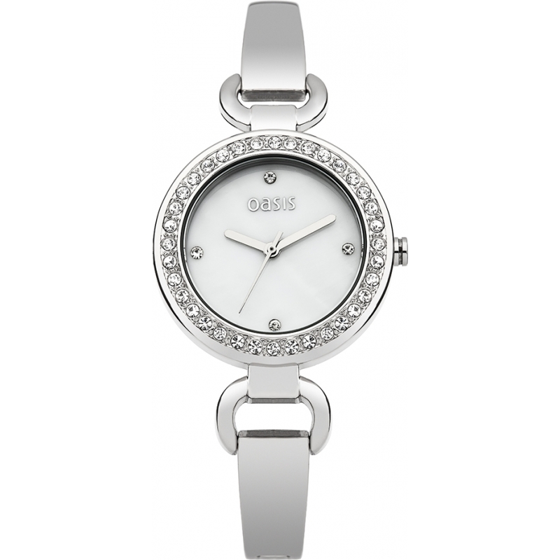 Oasis Ladies Silver Bracelet Watch