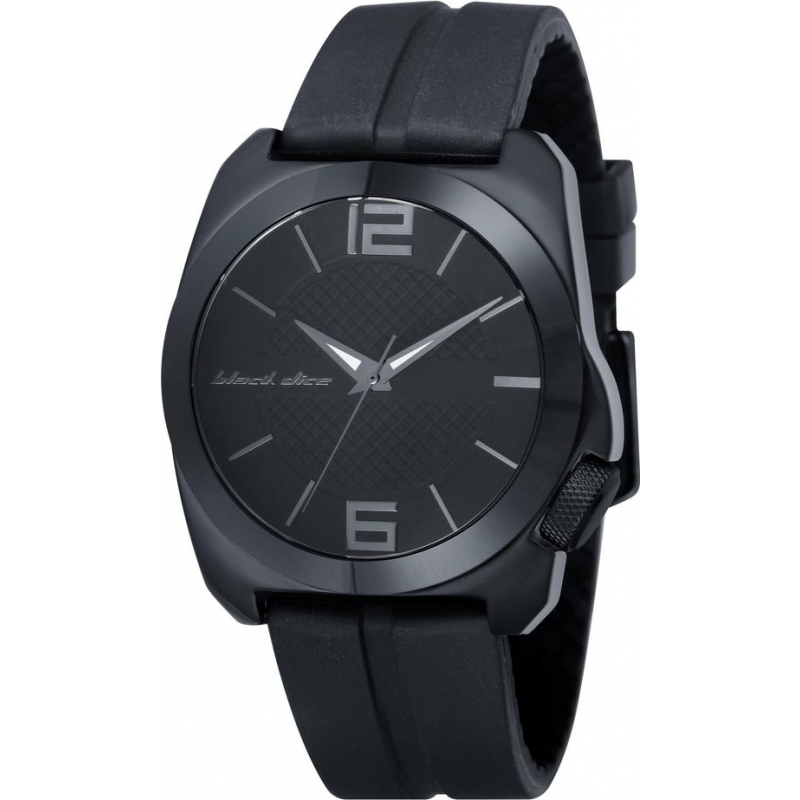 Black Dice Black Silicon Watch