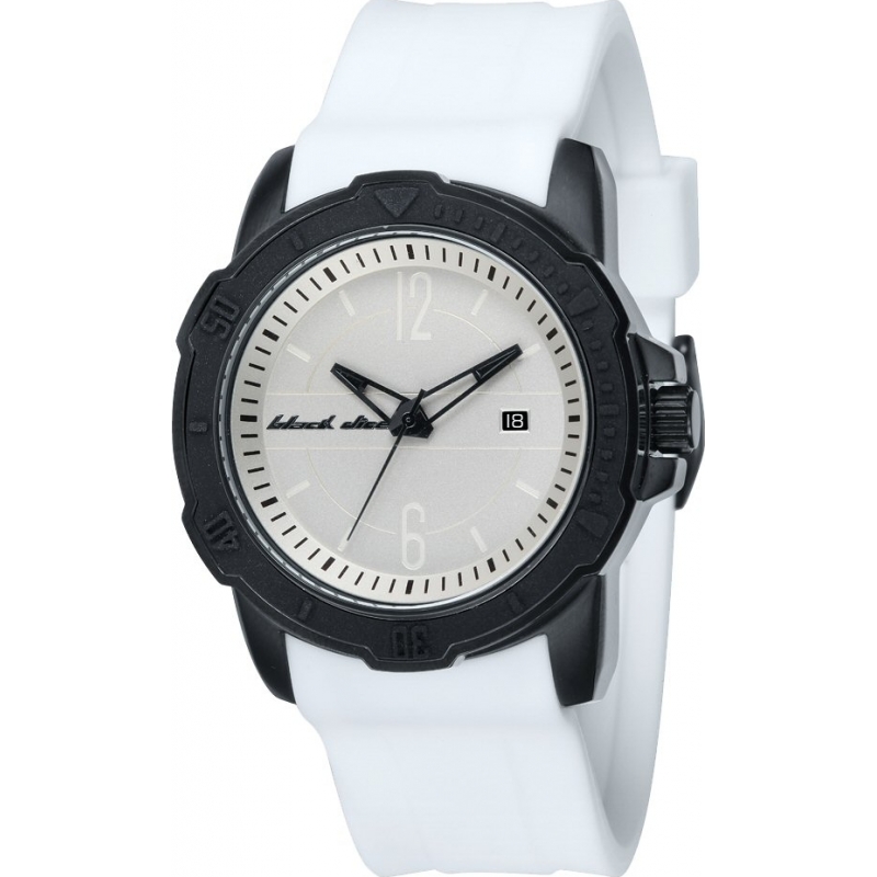 Black Dice Mens VIBE White Watch