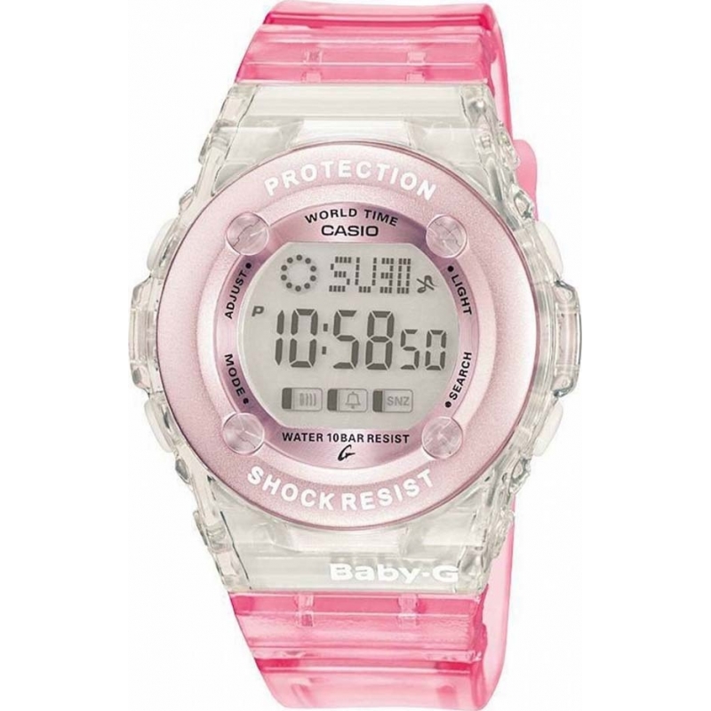 Casio Ladies Baby-G Pink Chronograph Watch