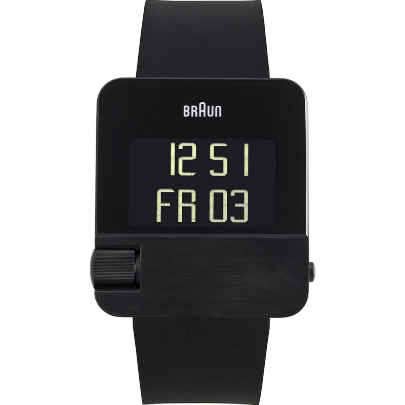 Braun Mens Prestige Black Chronograph Watch