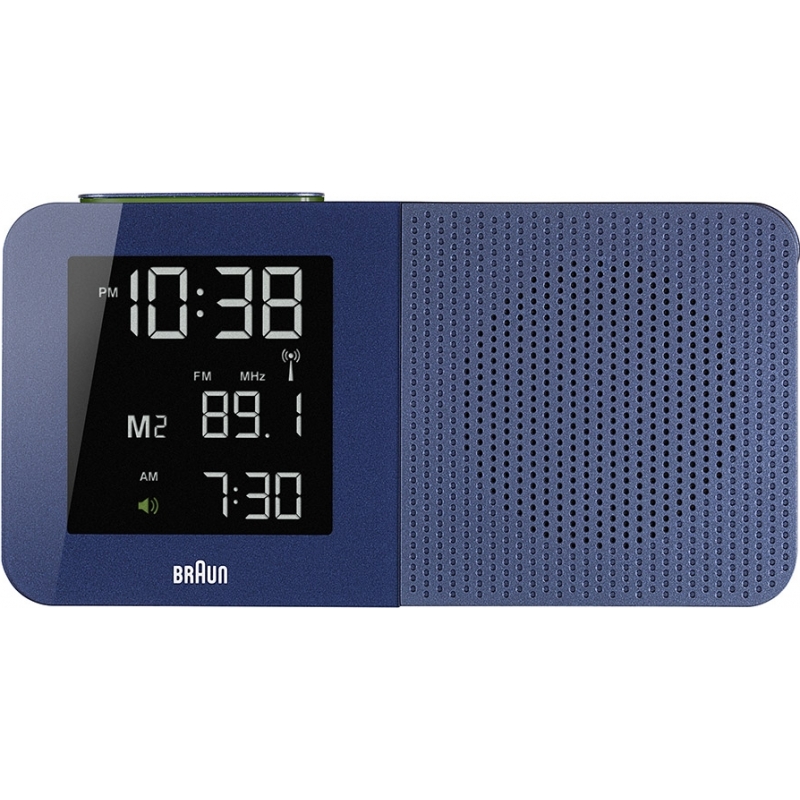 Braun Radio Alarm Clock - Blue