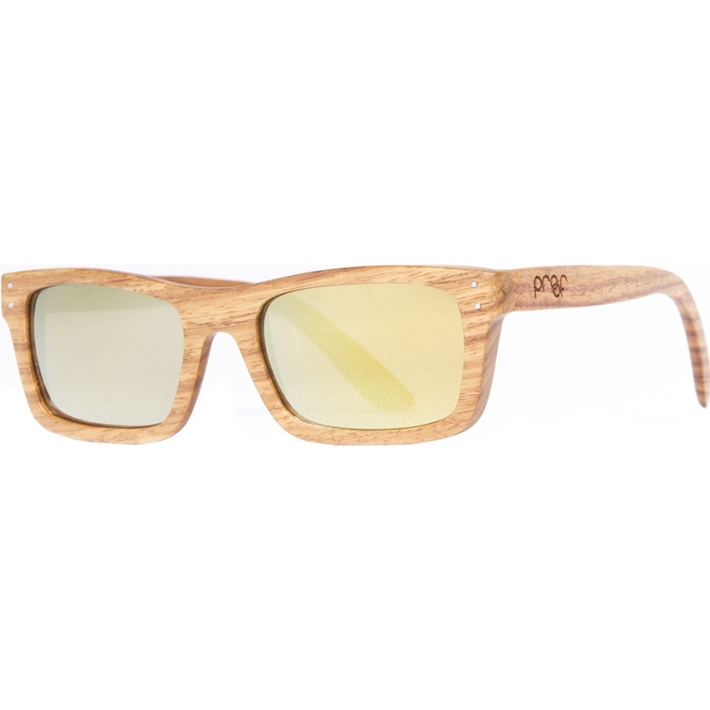 Proof Boise Lacewood Gold Sunglasses