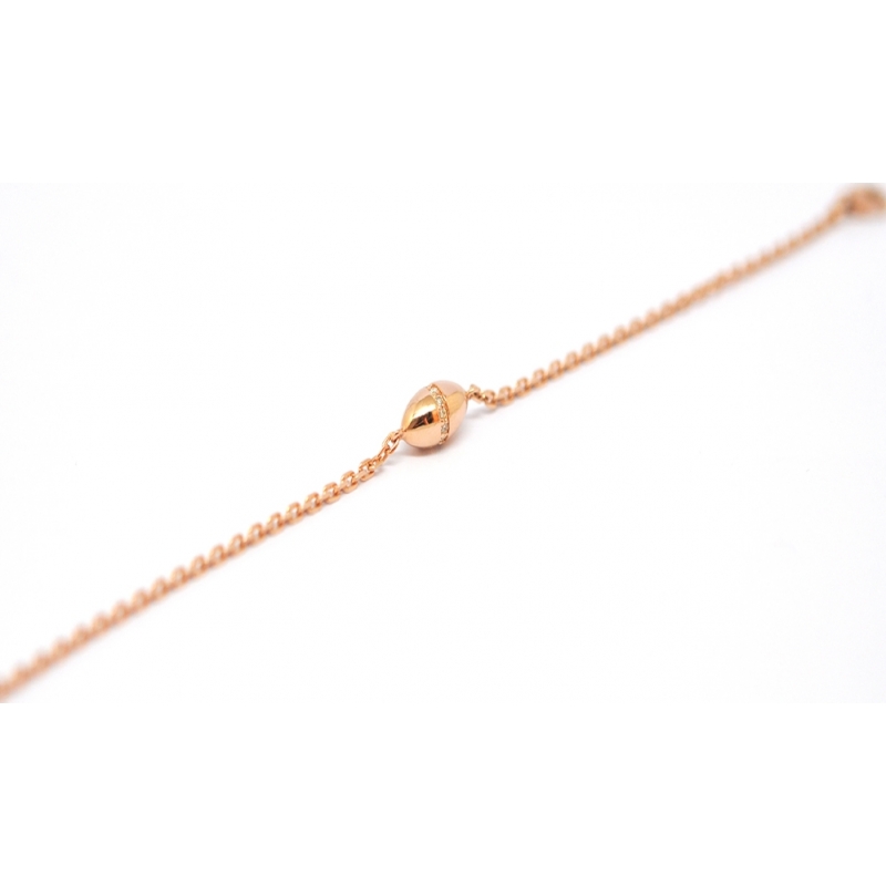 Babette Wasserman Ladies Poison Rose Gold Plated Capsule Bracelet