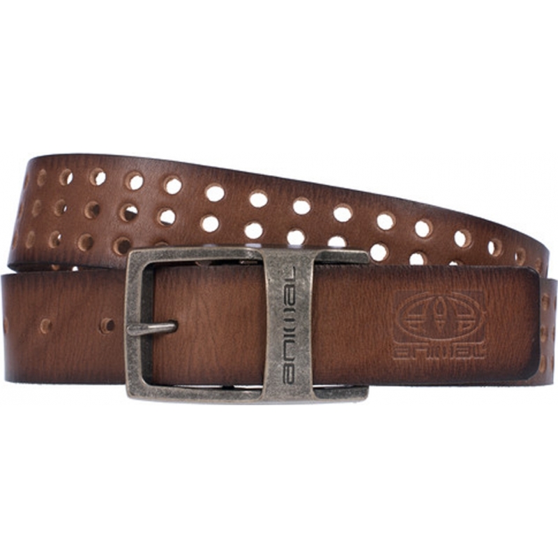 Animal Tan Flat Leather Belt (Size SM-ML)