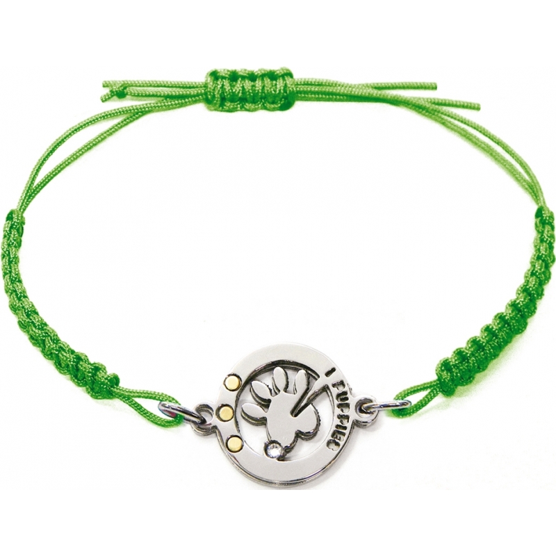 I Puppies Green Paw Bracelet