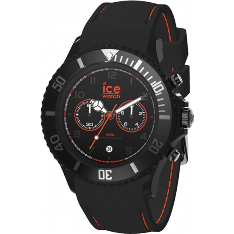 Ice-Watch Big Ice-Chrono Drift Black Orange Watch