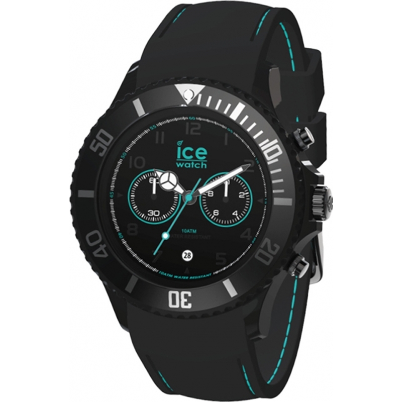 Ice-Watch Big Ice-Chrono Drift Black Turquoise Watch