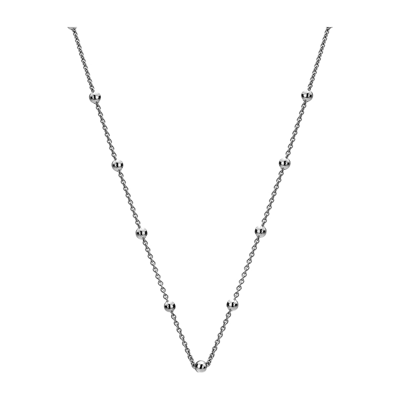 Emozioni 18 Sterling Silver Intermittent Bead Chain