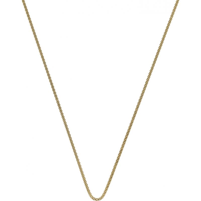 Emozioni 18 Yellow Gold Plated Popcorn Chain