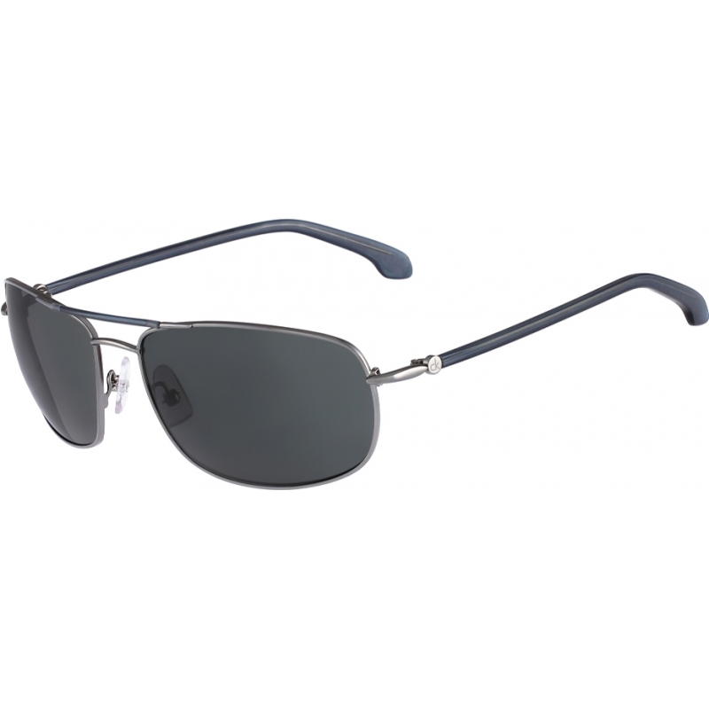 Calvin Klein Platinum Mens CK1183S Grey Dark Silver Sunglasses