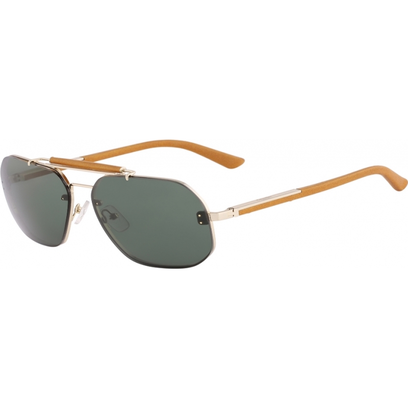 Calvin Klein Collection Mens CK7361S Green Tan Sunglasses