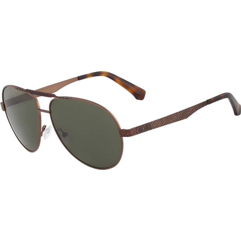 Calvin Klein Jeans Mens CKJ116S Brown Sunglasses