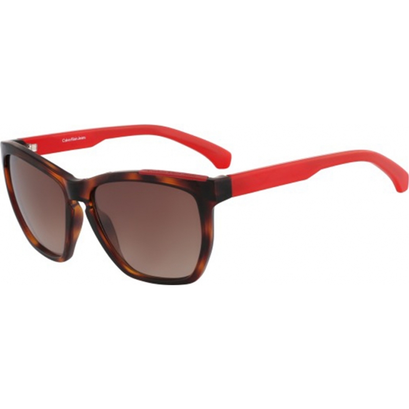 Calvin Klein Jeans CKJ757S Amber Tortoiseshell Sunglasses