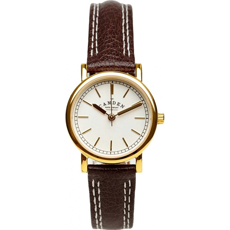 Camden Watch Company Ladies No 24 Brown Leather Strap Watch