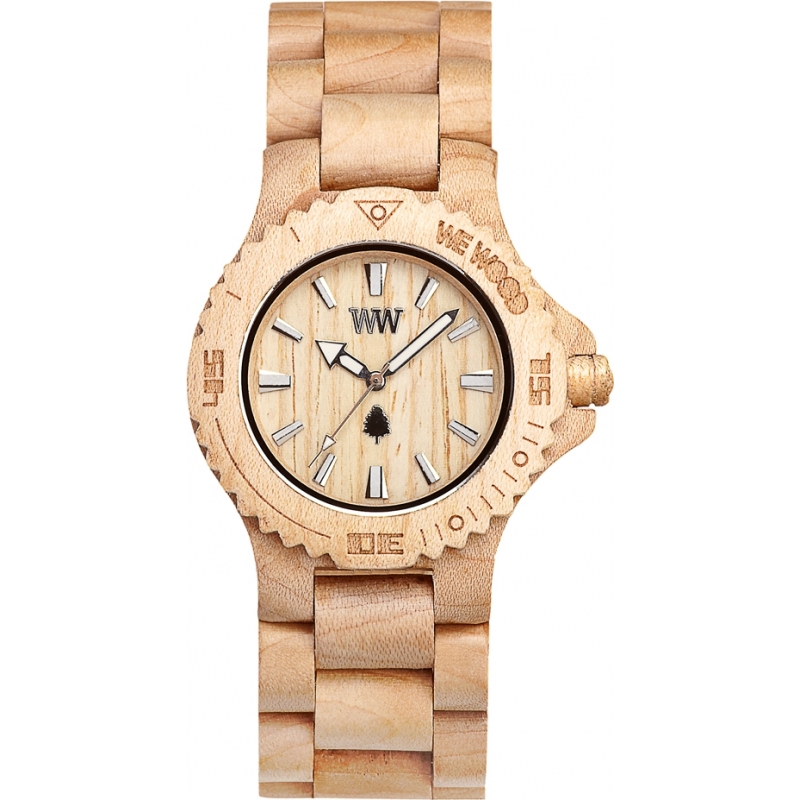 WeWOOD Mens Date Beige Watch