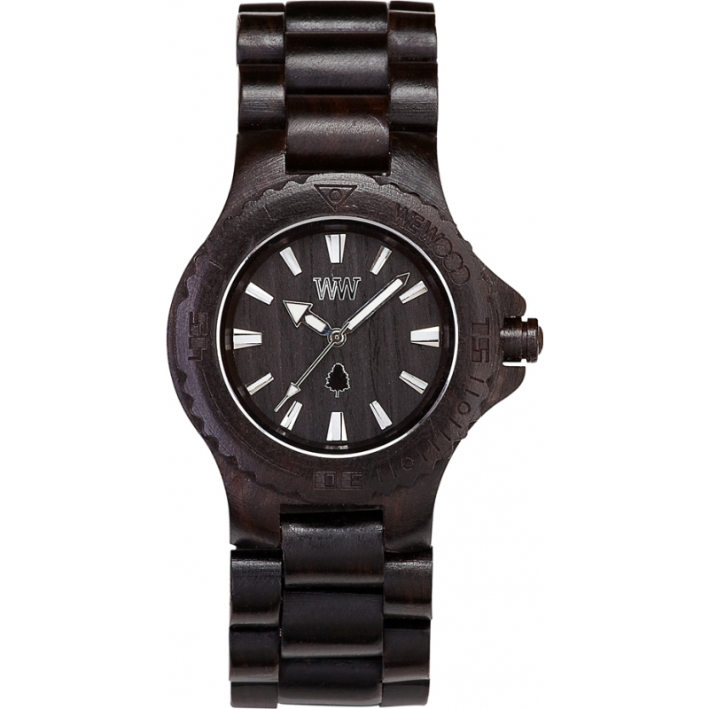 WeWOOD Mens Date Black Watch